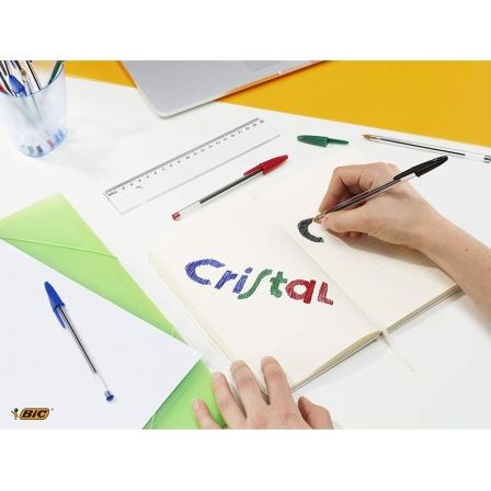 Bic Cristal Original Bolígrafos Tinta Negra Pack de 5